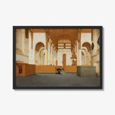 Interior of the Sint-Odulphuskerk in Assendelft by Pieter Jansz Saenredam - thumbnail_1_bf_66fa5a42d568e34668c80981